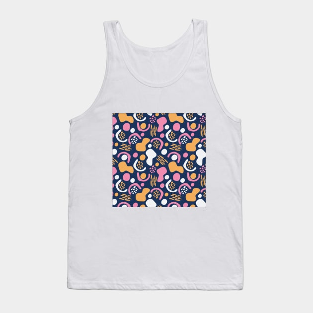 Summer shapes pattern I Tank Top by MomoLab